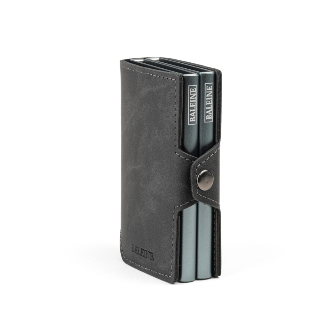 Double Kansas Leather - Space Grey