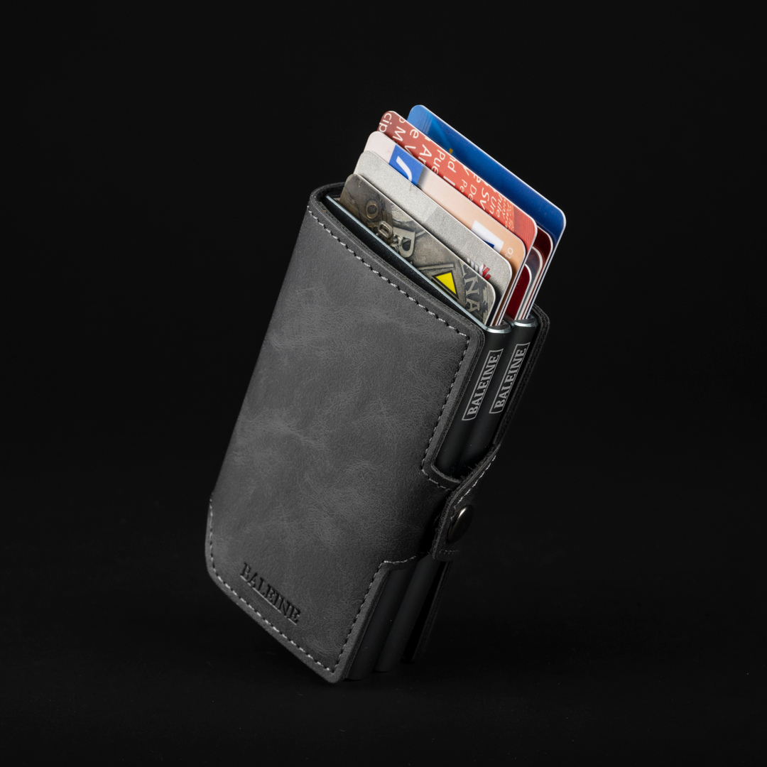 Double Kansas Leather - Space Grey