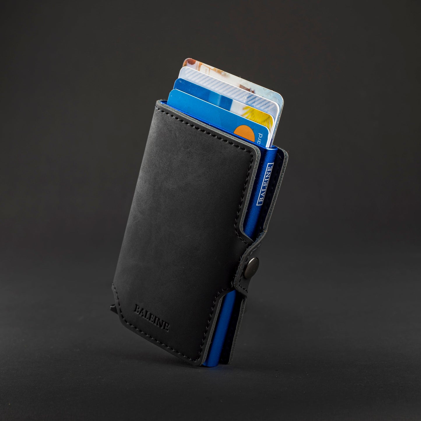 Kansas Leather - Dark Blue
