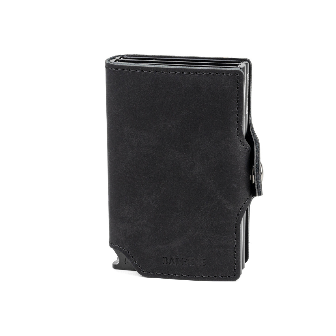 Double Kansas Leather - Full Black