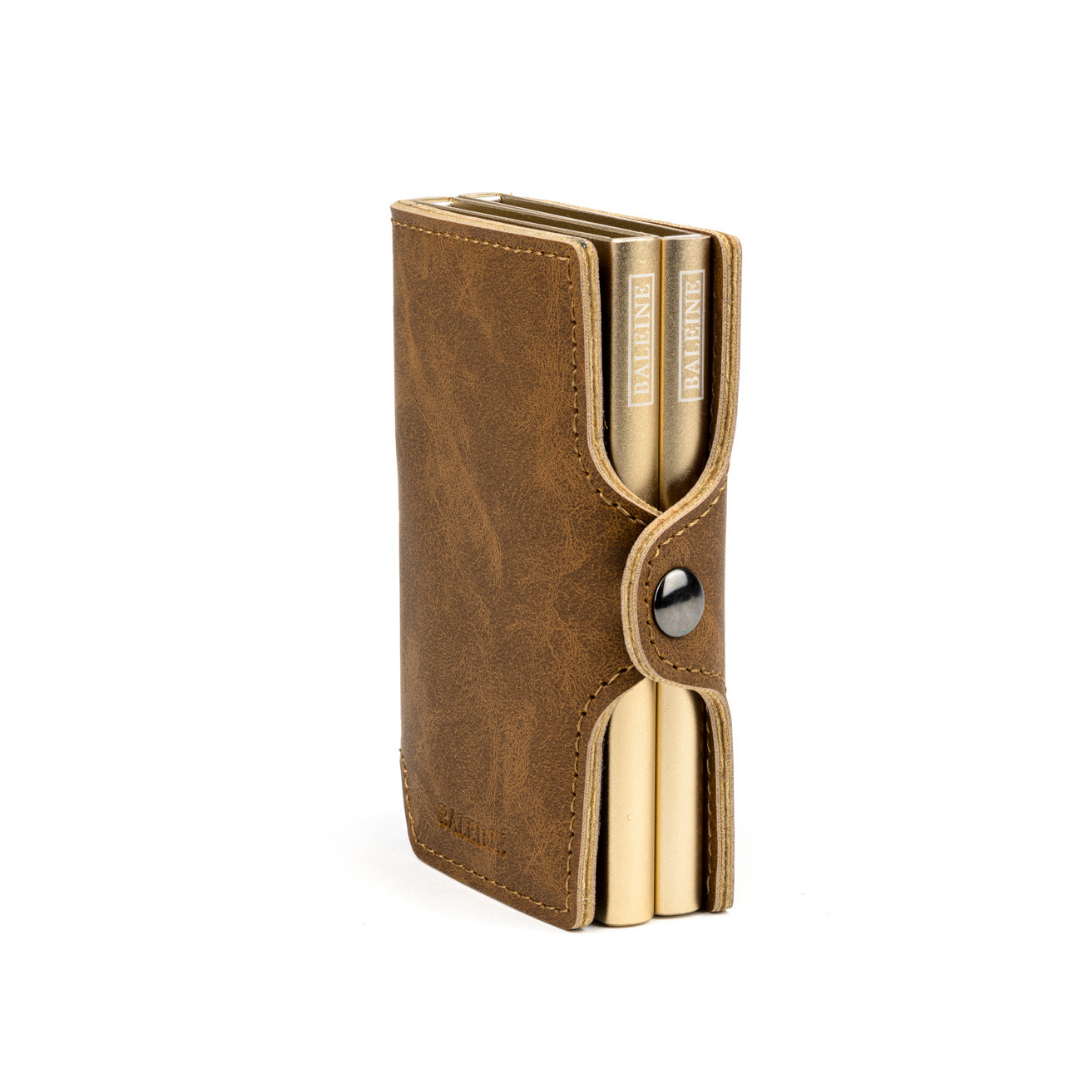 Double Kansas Leather - Light Brown