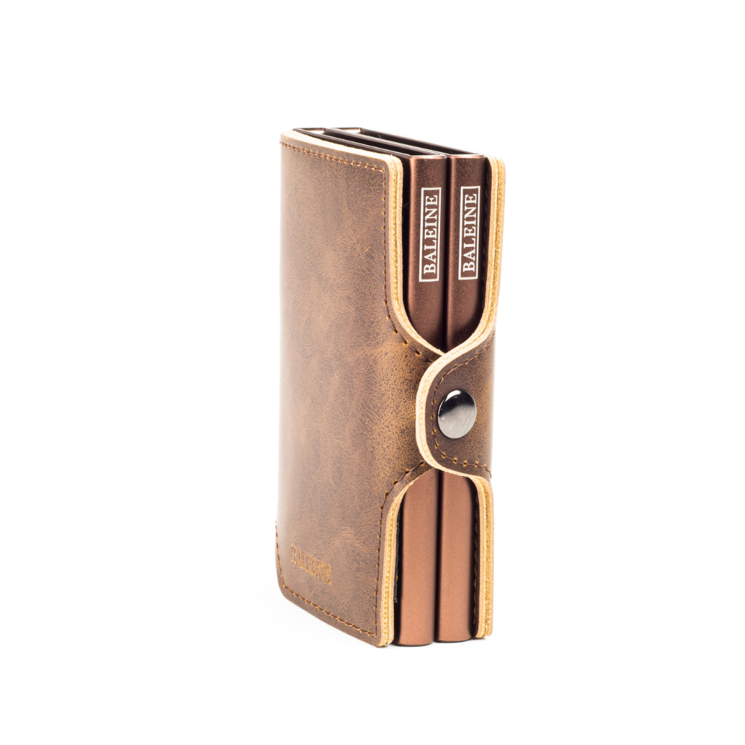 Double Kansas Leather - Pard Brown