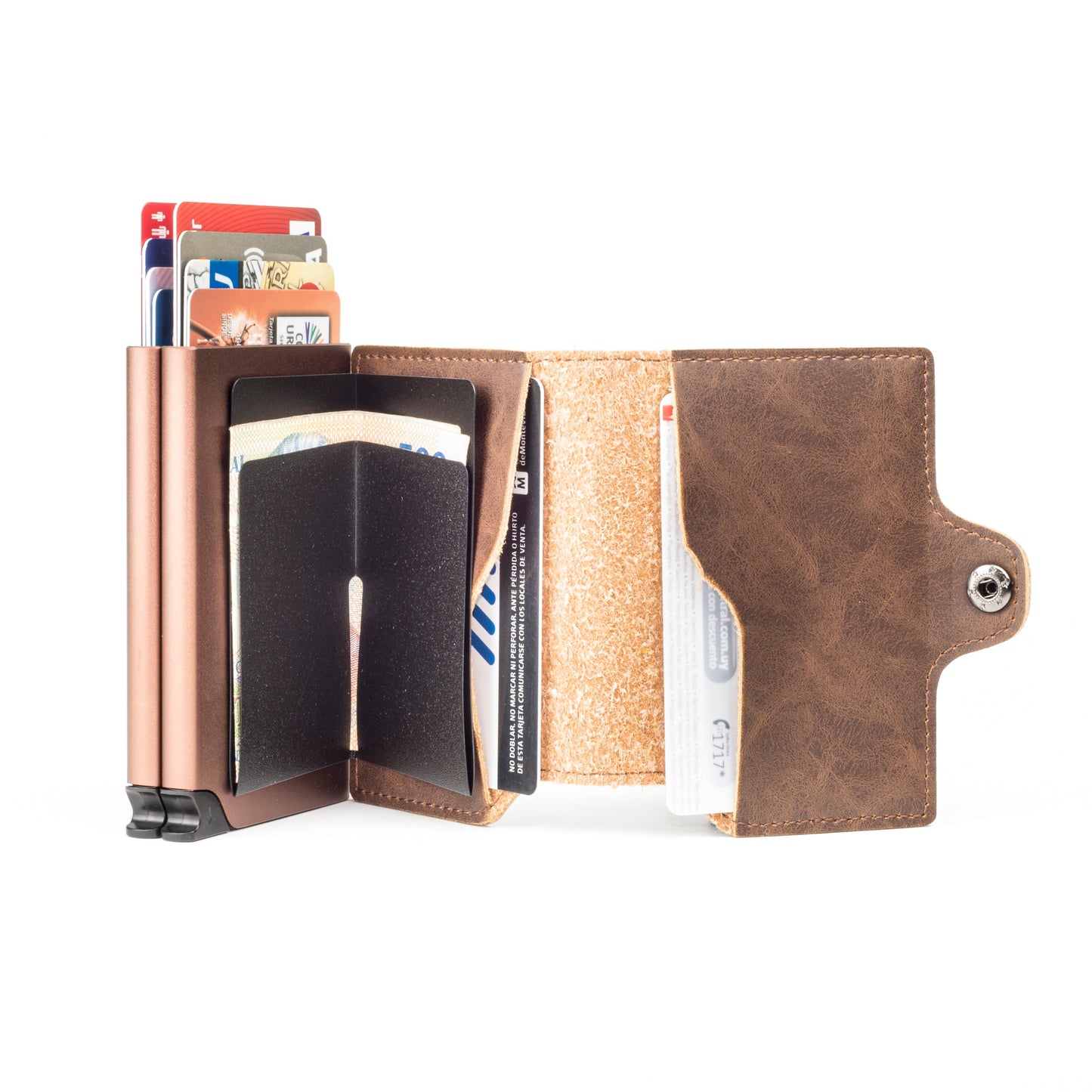 Double Kansas Leather - Pard Brown