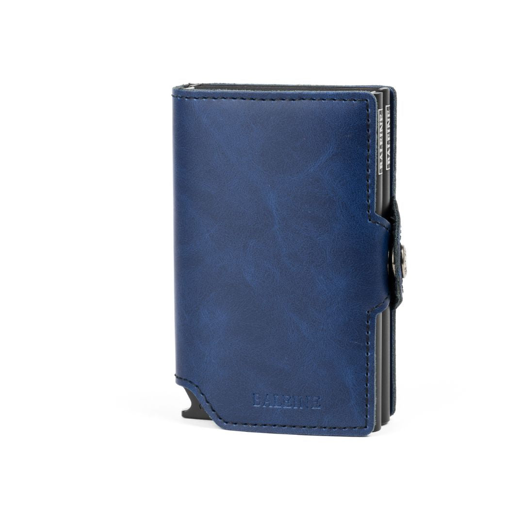 Double Kansas Leather - Midnight Navy
