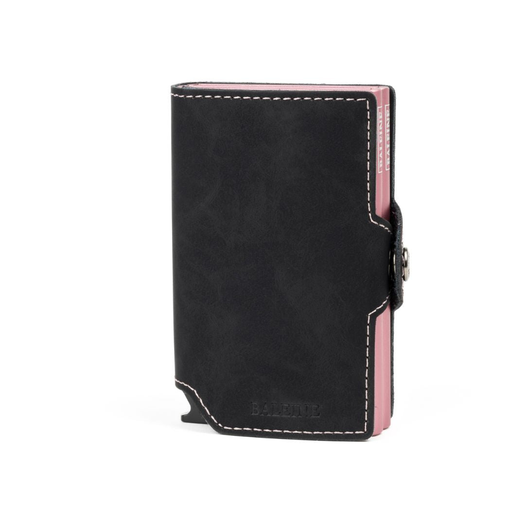 Double Kansas Leather - Dark Pink