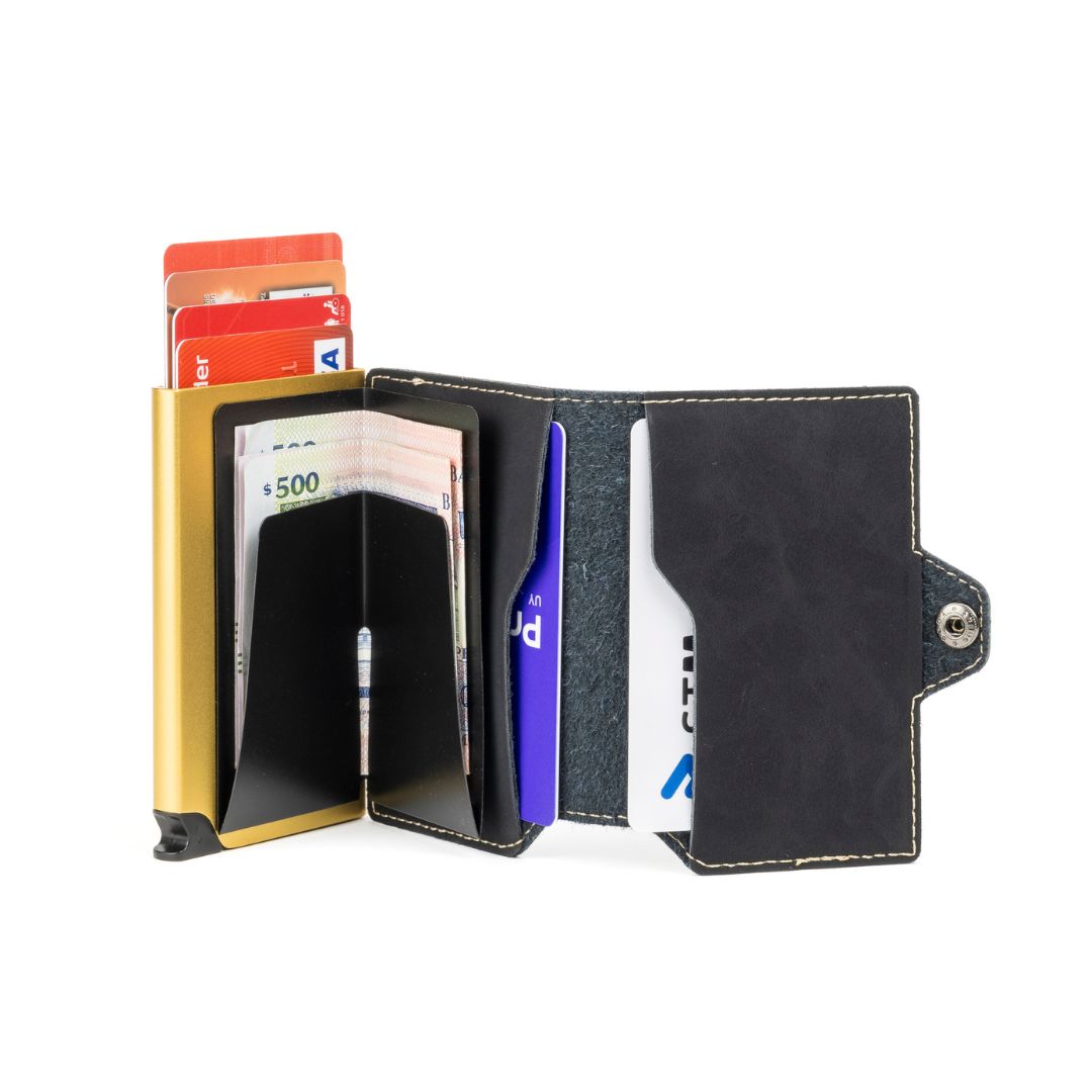 Kansas Leather - Golden Black