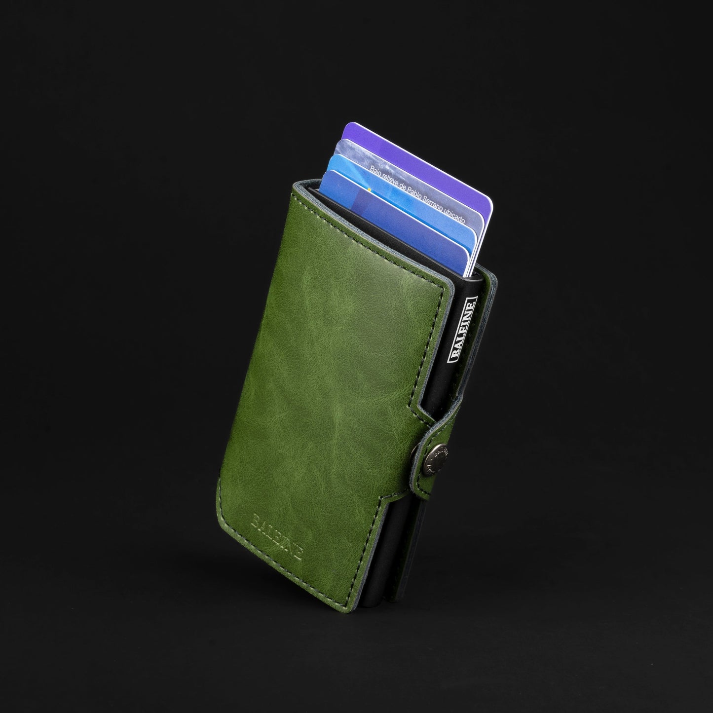 Kansas Leather - Army Green